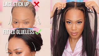 New Hd Fitted Glueless Wig Install | No Plucking, No Bleaching, & No Glue