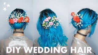 Diy Wedding Hairstyles For Short Hair