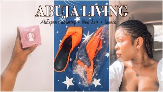 Abuja Living | Does Boob Tape Really Work For Full Chest Women? + New Hair + Unboxing Aliexpress