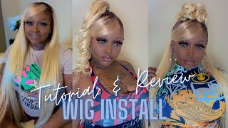 Lace Frontal Wig Install Tutorial | Wig Vendor Review | I See Hair