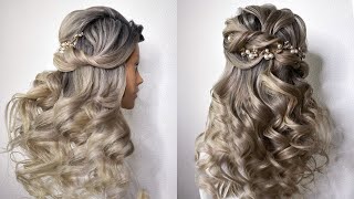 Half Up Half Down- Quick And Easy Hairstyle Tutorial