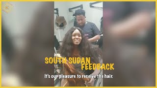 Raw Hair Vietnam Reviews:South Sudan Customer Are Happy After Buying Vietnamese Hair Extensions