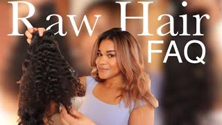 Raw Curly Hair Extensions Pros & Cons + My Favorite Hair Company