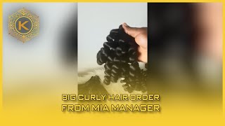 Vietnam Hair Review | Big Curly Hair Order From Mia Manager | K Hair Vietnam