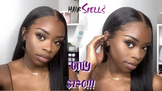 Affordable ($170) Hd Lace Frontal Wig Install #Silkpress Detailed Beginner Friendly | Ft Hairspells