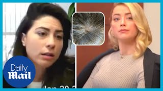 Amber Heard'S Friend Testifies About Patch Of Hair Missing | Johnny Depp Trial