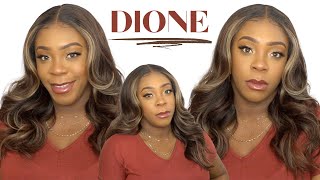 Outre Synthetic Melted Hairline Hd Lace Front Wig - Dione --/Wigtypes.Com