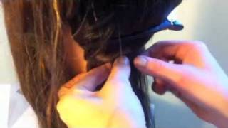 Hair Factory: How To Apply Tape Hair Extensions - South Yarra 1800 696 140