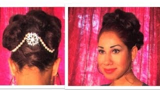 ♥ How To: Bridal Hairstyles Fairy Tale Princess Fancy Updo Dream Wedding Tutorial