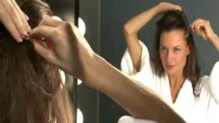 Angelina Jolie Half-Up Half-Down Hairstyle