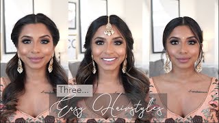 3 Easy Hairstyles - Wedding Guest | Jumani Mua