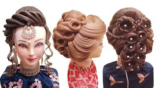 Top 3 Bridal Juda Hairstyle L Wedding Hairstyles L New Simple Hairstyle L French Braid 2021