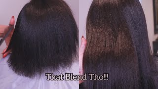Kinky Straight Hair Tape Extensions