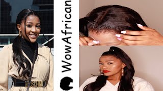 The Best Hd Lace! Let'S Install This Lace Frontal Wig Ft. Wowafrican Hair | South African Youtu