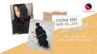 American Hair Extensions Hairstyles 2019| Raw Vietnamese Wavy Hair| Vietnam Remy Hair