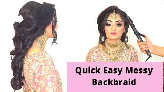 Easy Backbraid | Easy Step By Step | Pakistanibride| Beginners