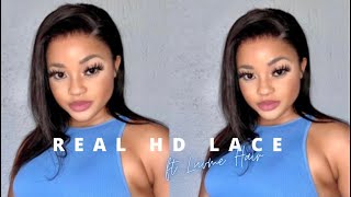 Trying Out A Shorter Length Hd Lace Frontal Wig Ft Luvme Hair