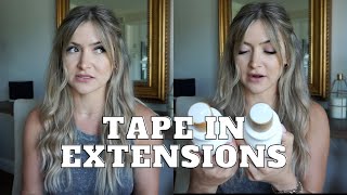 Amazon Tape In Hair Extensions, Saving You A Lot Of Money, Add Volume To Hair | Alina Vitorsky