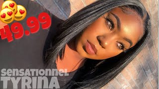 What Lace!!! Sensationnel Synthetic Cloud 9 Swiss Lace What Lace 13X6 Frontal Hd Lace Wig - Tyrina