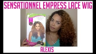 | Sensationnel Empress Lace Wig | Alexis | Wig Customization Tutorial |