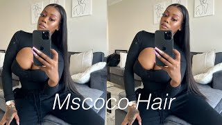 The Longest 24 Inch Frontal  Install Ft Mscoco Hair