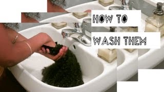 How To Wash Clip-In Hair Extensions