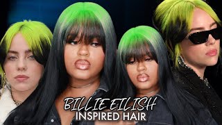 Billie Eilish Inspired Hair With A Synthetic Wig!? Bobbi Boss Synthetic Lace Part Wig - Mlp24 Ronnie