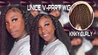 Most Realistice Easy V Part Wig Install Ft Unice Hair