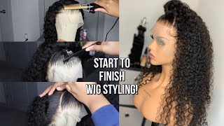 Start To Finish: Customize & Style Lace Wig Out The Box Ft. Dolahair