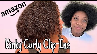 Affordable Amazon Clip-Ins | Anrosa Kinky Curly