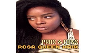 Part 1 | Illusive Deep Side Part Wig | Rosa Queen Hair 2Nd Purchase Pros & Cons