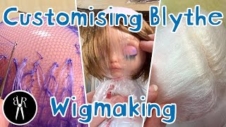 Custom Blythe - Part 4 - Wig Making