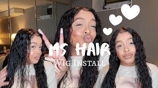 Wow! Easy 4X4 30 Inches Wig Install + Using *New* Hair Products! Ft. Modernshowhair