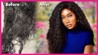 Revive Dead + Matted Curly Weave/Extensions Ft. Klaiyi Hair | Efikzara