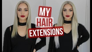 How I Clip In My Hair Extensions // Eden Hair Extensions