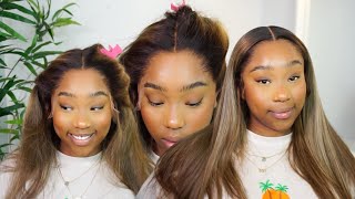 Clean Hairline Frontal Wig Instal |How To Cut Your Lace + No Baby Hair | Rxmi