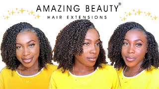 The Most Natural Clip-Ins Ever! Ft. Amazing Beauty Afro Kinky Curly Clip-Ins