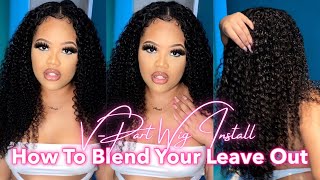 Natural V-Part Wig Install *Beginner Friendly*  | Ft Unice Hair