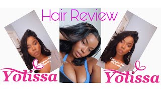 No Bald Cap Method | 13X5 Straight T Part Bob Wig Install  | Yolissa Hair | Being Honest!