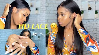 Omg Hd Undetectable Lace, Pre- Plucked Straight Wig Install | Beginner Friendly | Idefinewigs