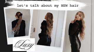 Luxy Seamless Extensions Review + How I Clip In My Extensions