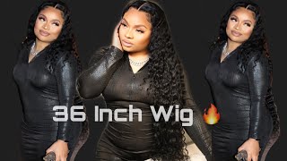 36 Inch Water Wave Wig  | Perfect Summer Hair ☀️| Yolissa Hair |