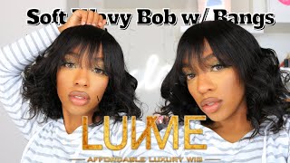 Luvme Hair 14'' Soft Wavy Curls On Short Bob Wig