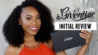 The Best Kinky Curly Hair Extensions For Natural Hair!! | Her Given Hair Review