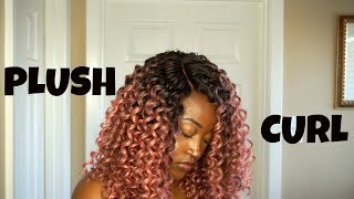 Freetress Equal Deep Invisible Part Wig "Plush Curl" | Rose Gold