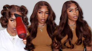 Quick 5X5 Closure Wig *Re Install* Perfect For Spring:Summer 22' Ft West Kiss Hair