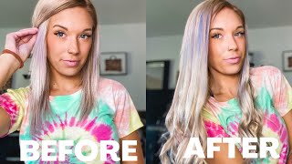 Reviewing New Zala Keratin Seamless Clip In Extensions