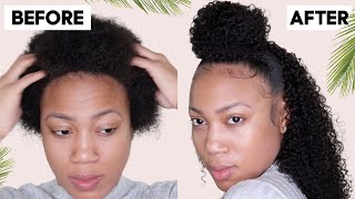 How To Install Clip Ins | Curly Natural Hair