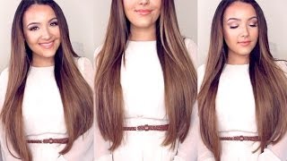How To Clip In Hair Extensions + Review