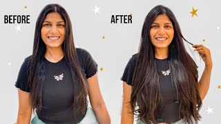 How To Blend 7 Set Clip-In Extensions | Increase Volume & Length | Human Hair Extensions India